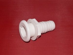 White Nylon Skin Fitting 628